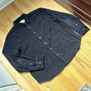 Corridor New York Men's Pincord Corduroy Button-Down Large